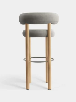 Tom Dixon Bar & Counter Stools*Fat Natural Wood 75cm Bar Stool
