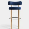 Tom Dixon Bar & Counter Stools*Fat Natural Wood 75cm Bar Stool
