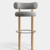 Tom Dixon Bar & Counter Stools*Fat Natural Wood 75cm Bar Stool