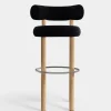 Tom Dixon Bar & Counter Stools*Fat Natural Wood 75cm Bar Stool