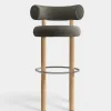 Tom Dixon Bar & Counter Stools*Fat Natural Wood 75cm Bar Stool