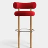 Tom Dixon Bar & Counter Stools*Fat Natural Wood 75cm Bar Stool