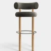 Tom Dixon Bar & Counter Stools*Fat Natural Wood 75cm Bar Stool