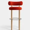 Tom Dixon Bar & Counter Stools*Fat Natural Wood 75cm Bar Stool