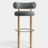 Tom Dixon Bar & Counter Stools*Fat Natural Wood 75cm Bar Stool