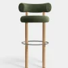 Tom Dixon Bar & Counter Stools*Fat Natural Wood 75cm Bar Stool