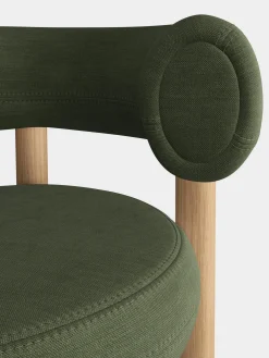 Tom Dixon Bar & Counter Stools*Fat Natural Wood 75cm Bar Stool