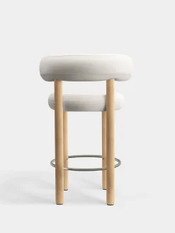Tom Dixon Bar & Counter Stools*Fat Natural Wood 65cm Counter Stool