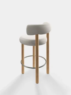 Tom Dixon Bar & Counter Stools*Fat Natural Wood 65cm Counter Stool