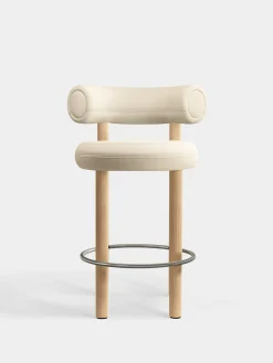 Tom Dixon Bar & Counter Stools*Fat Natural Wood 65cm Counter Stool