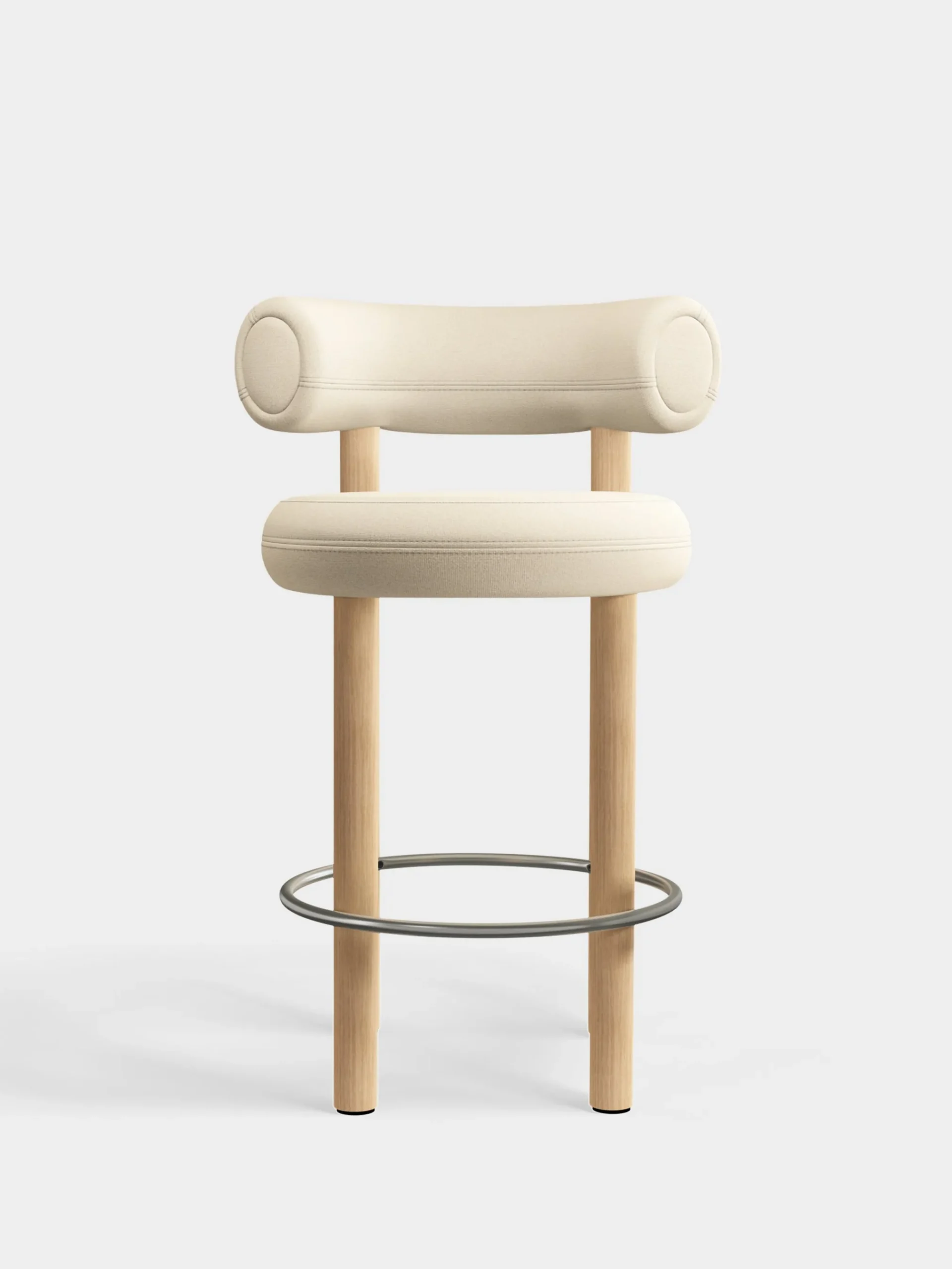 Tom Dixon Bar & Counter Stools*Fat Natural Wood 65cm Counter Stool