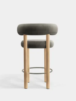 Tom Dixon Bar & Counter Stools*Fat Natural Wood 65cm Counter Stool