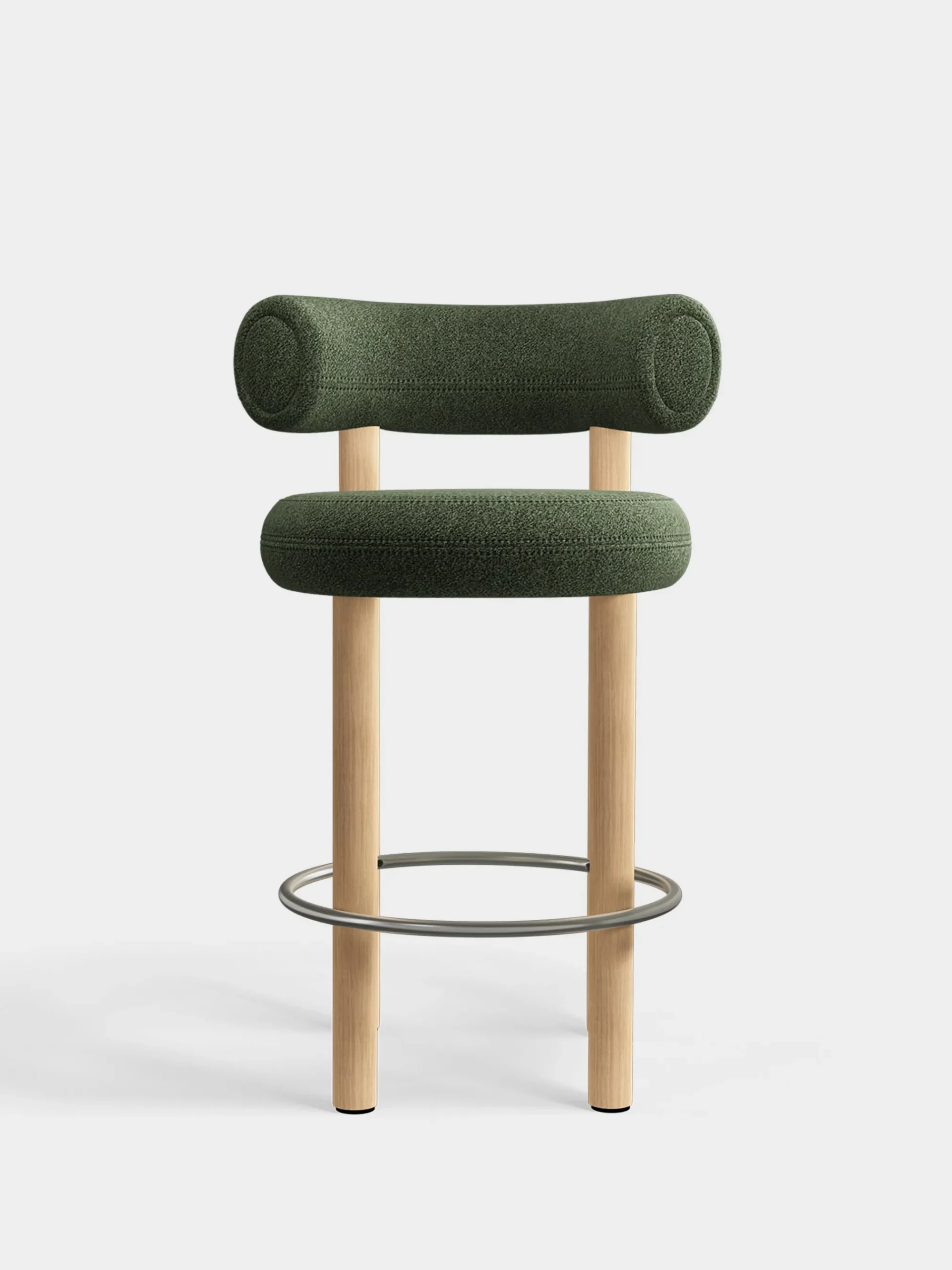Tom Dixon Bar & Counter Stools*Fat Natural Wood 65cm Counter Stool