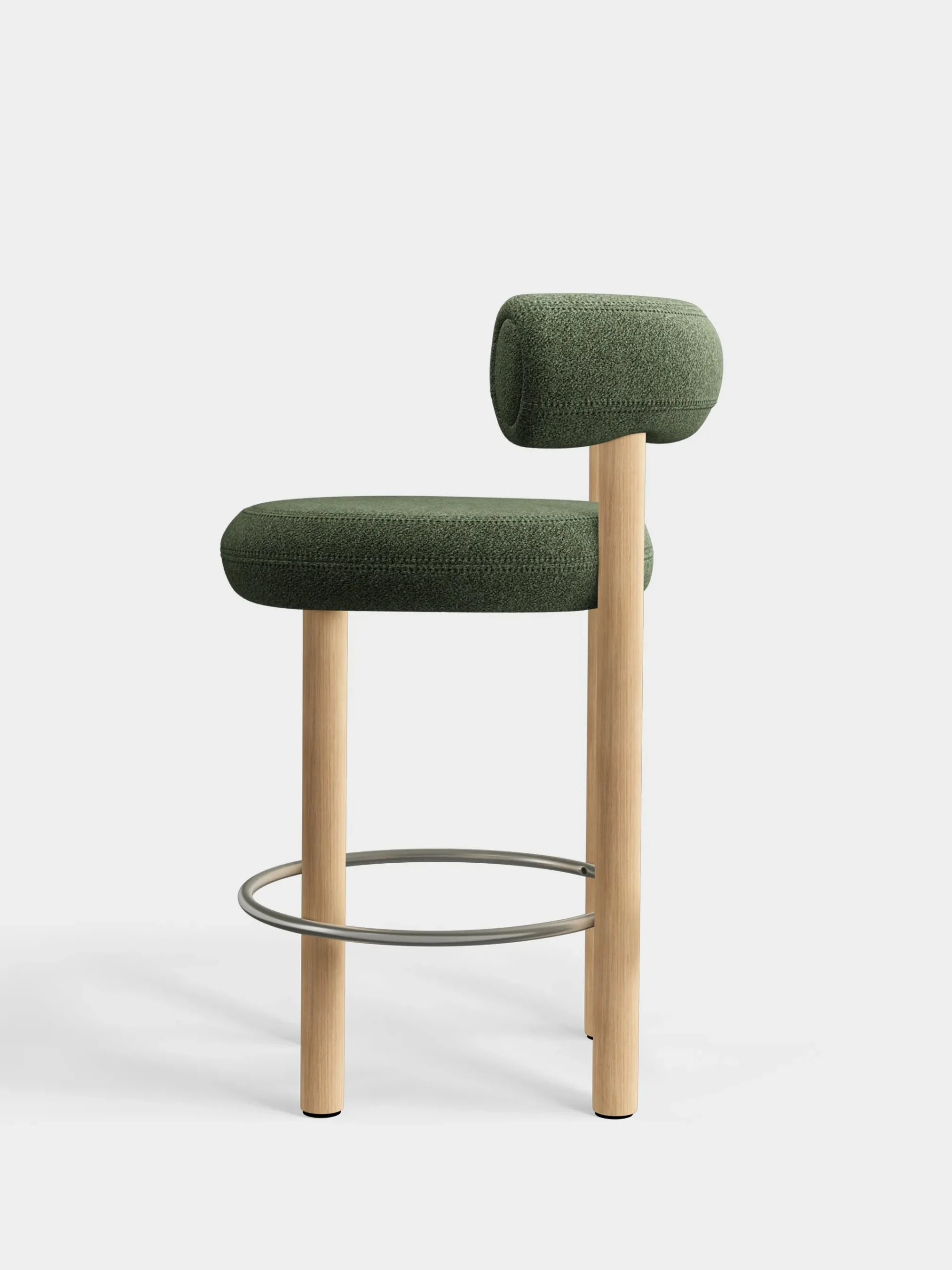 Tom Dixon Bar & Counter Stools*Fat Natural Wood 65cm Counter Stool