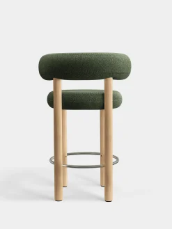 Tom Dixon Bar & Counter Stools*Fat Natural Wood 65cm Counter Stool