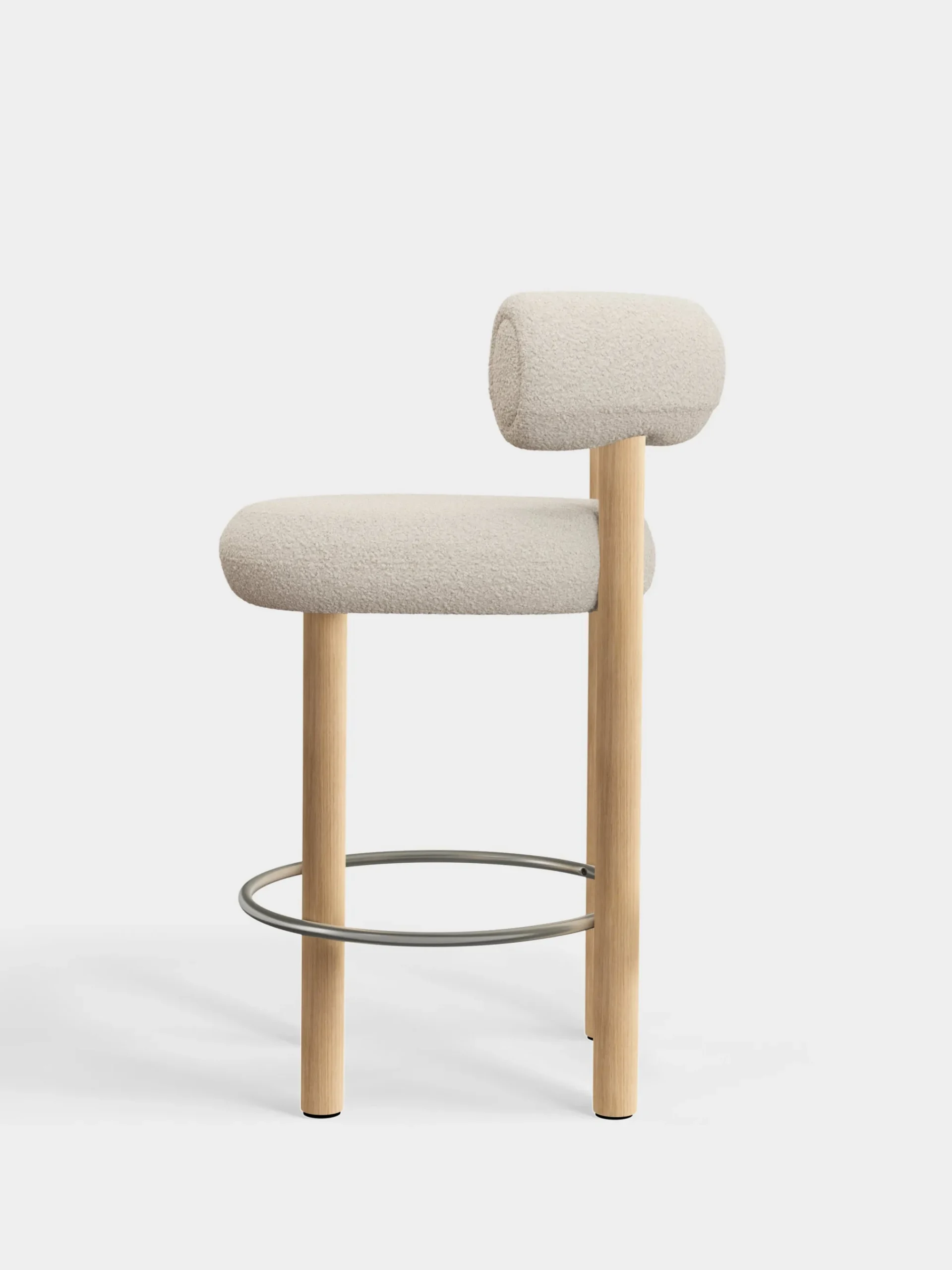 Tom Dixon Bar & Counter Stools*Fat Natural Wood 65cm Counter Stool