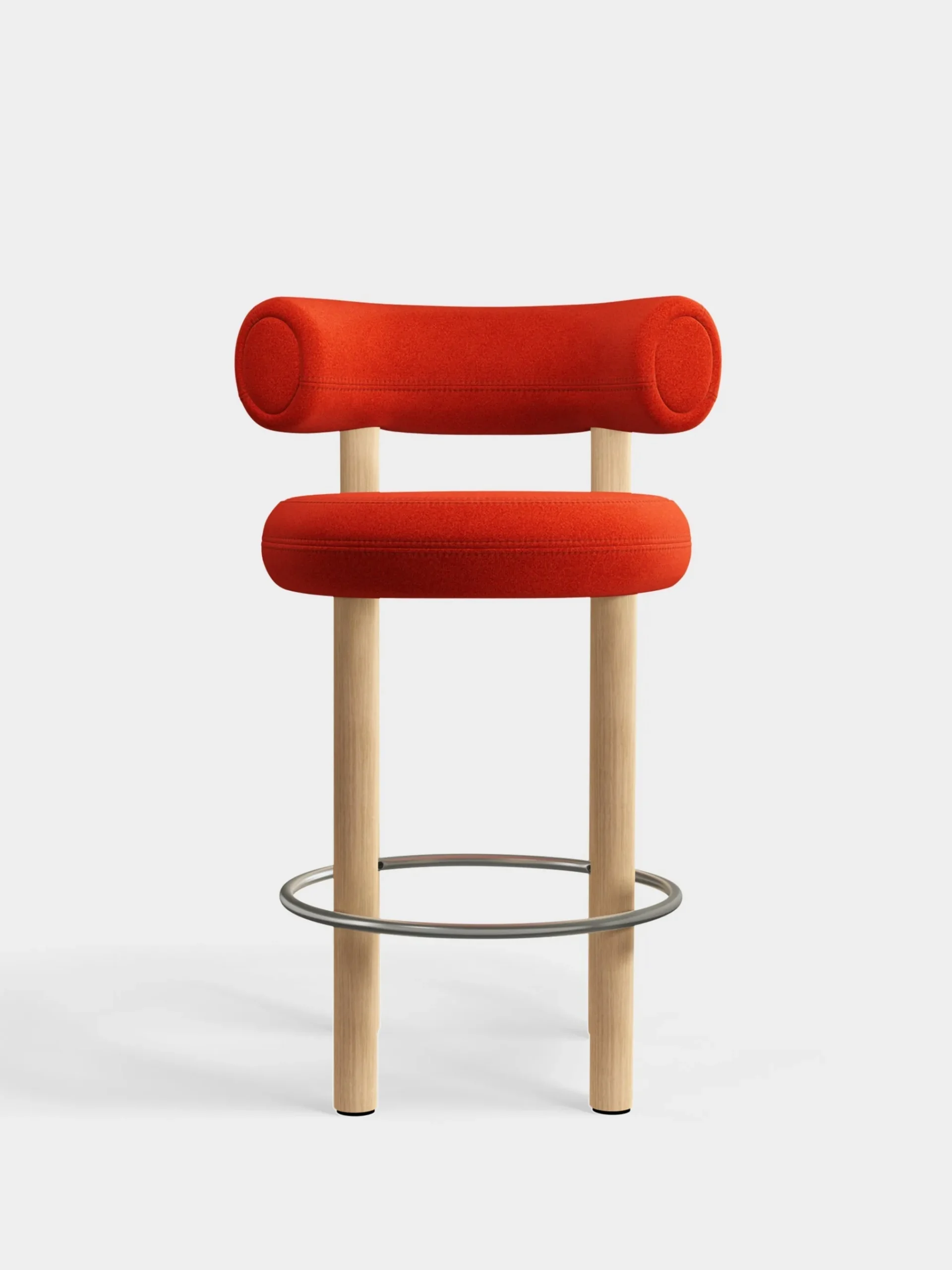 Tom Dixon Bar & Counter Stools*Fat Natural Wood 65cm Counter Stool