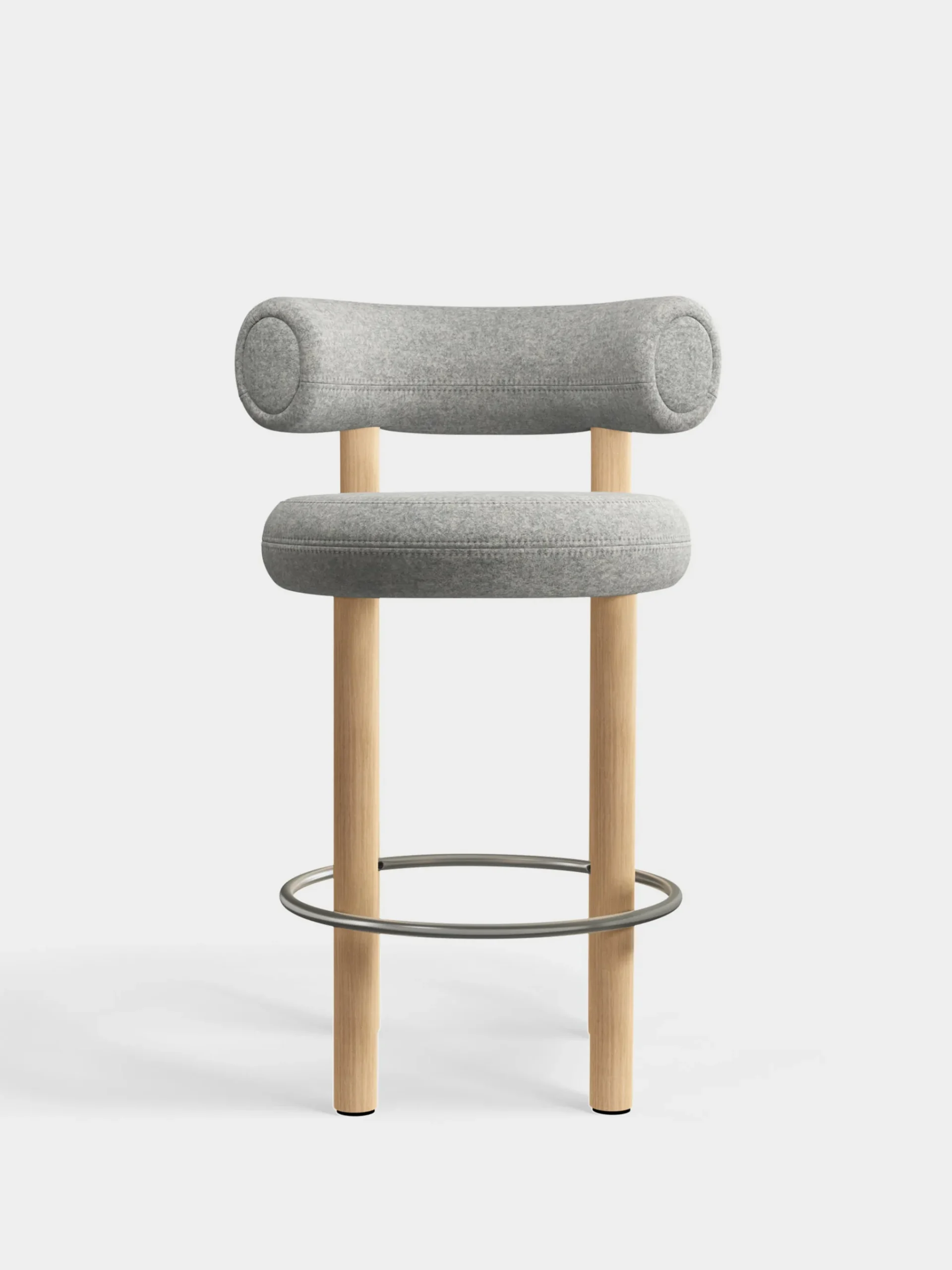 Tom Dixon Bar & Counter Stools*Fat Natural Wood 65cm Counter Stool