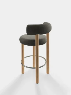 Tom Dixon Bar & Counter Stools*Fat Natural Wood 65cm Counter Stool