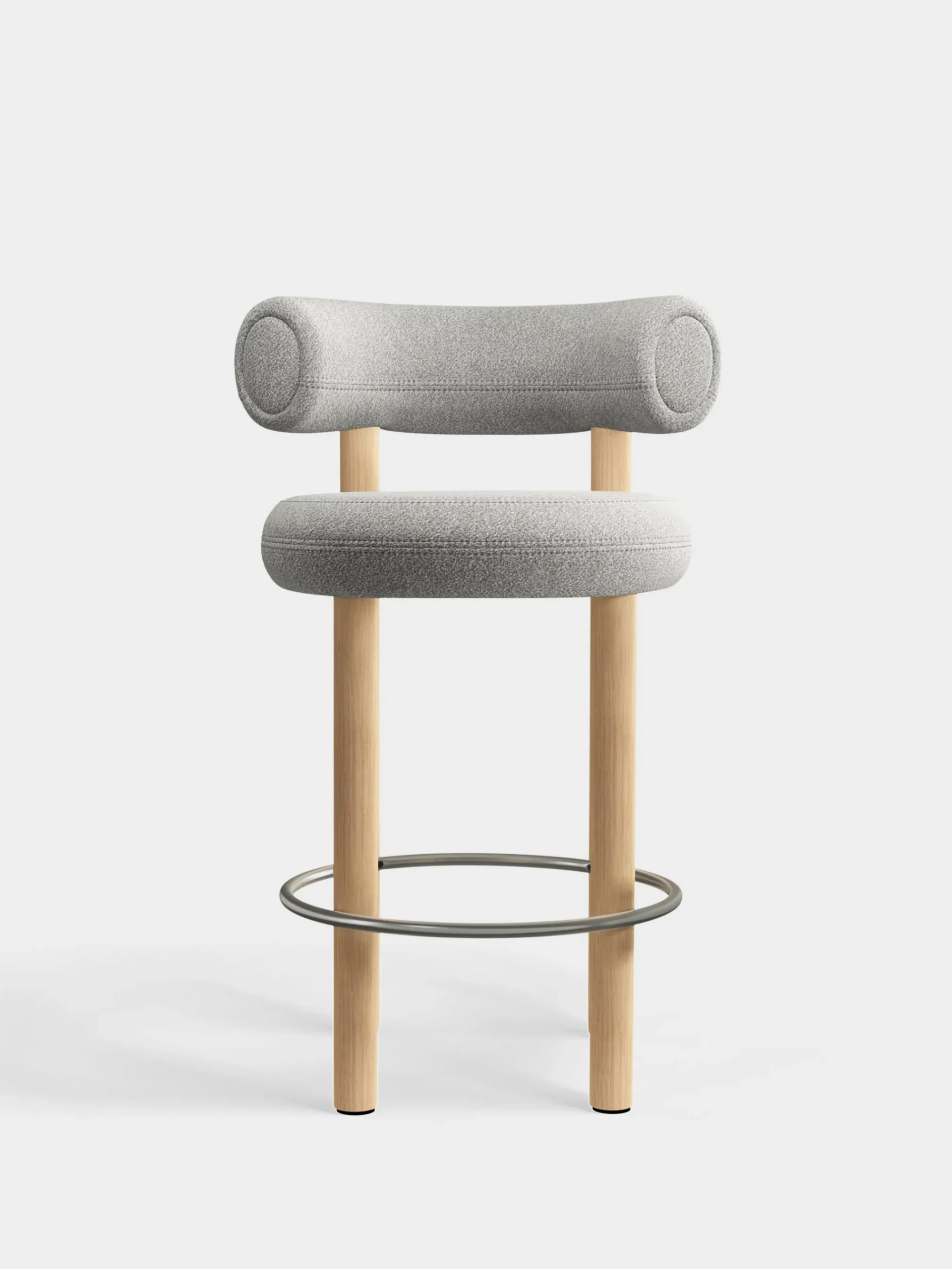 Tom Dixon Bar & Counter Stools*Fat Natural Wood 65cm Counter Stool