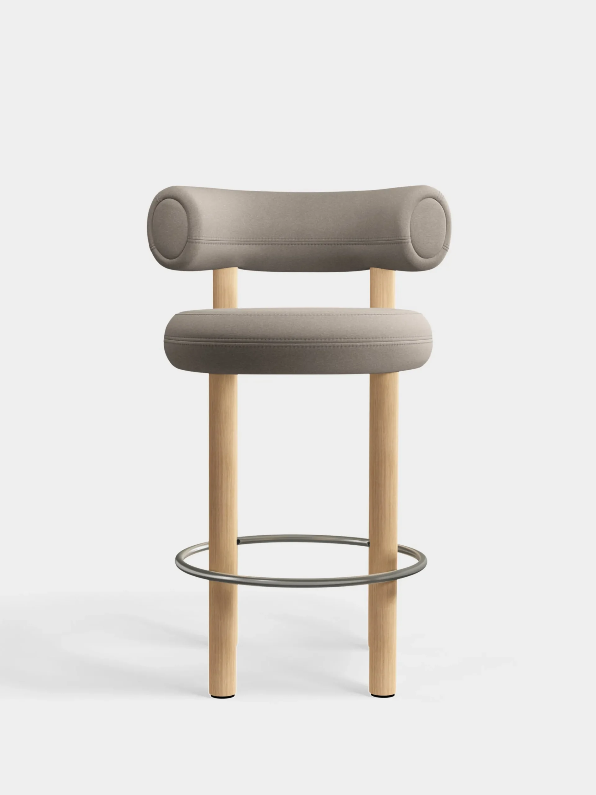 Tom Dixon Bar & Counter Stools*Fat Natural Wood 65cm Counter Stool