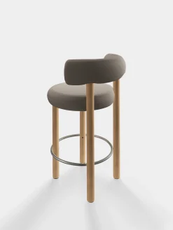 Tom Dixon Bar & Counter Stools*Fat Natural Wood 65cm Counter Stool