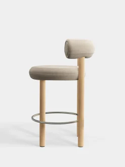 Tom Dixon Bar & Counter Stools*Fat Natural Wood 65cm Counter Stool