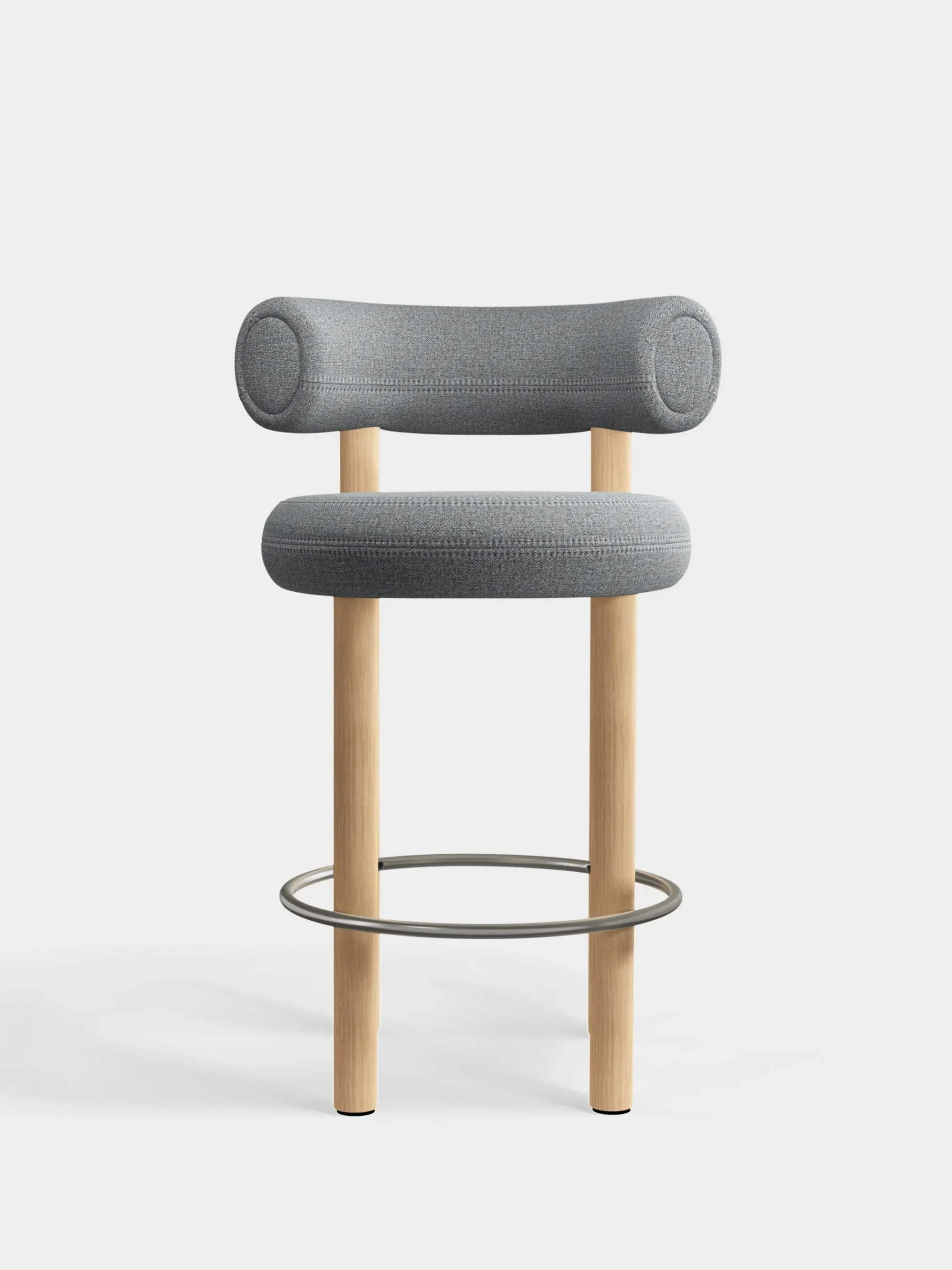 Tom Dixon Bar & Counter Stools*Fat Natural Wood 65cm Counter Stool