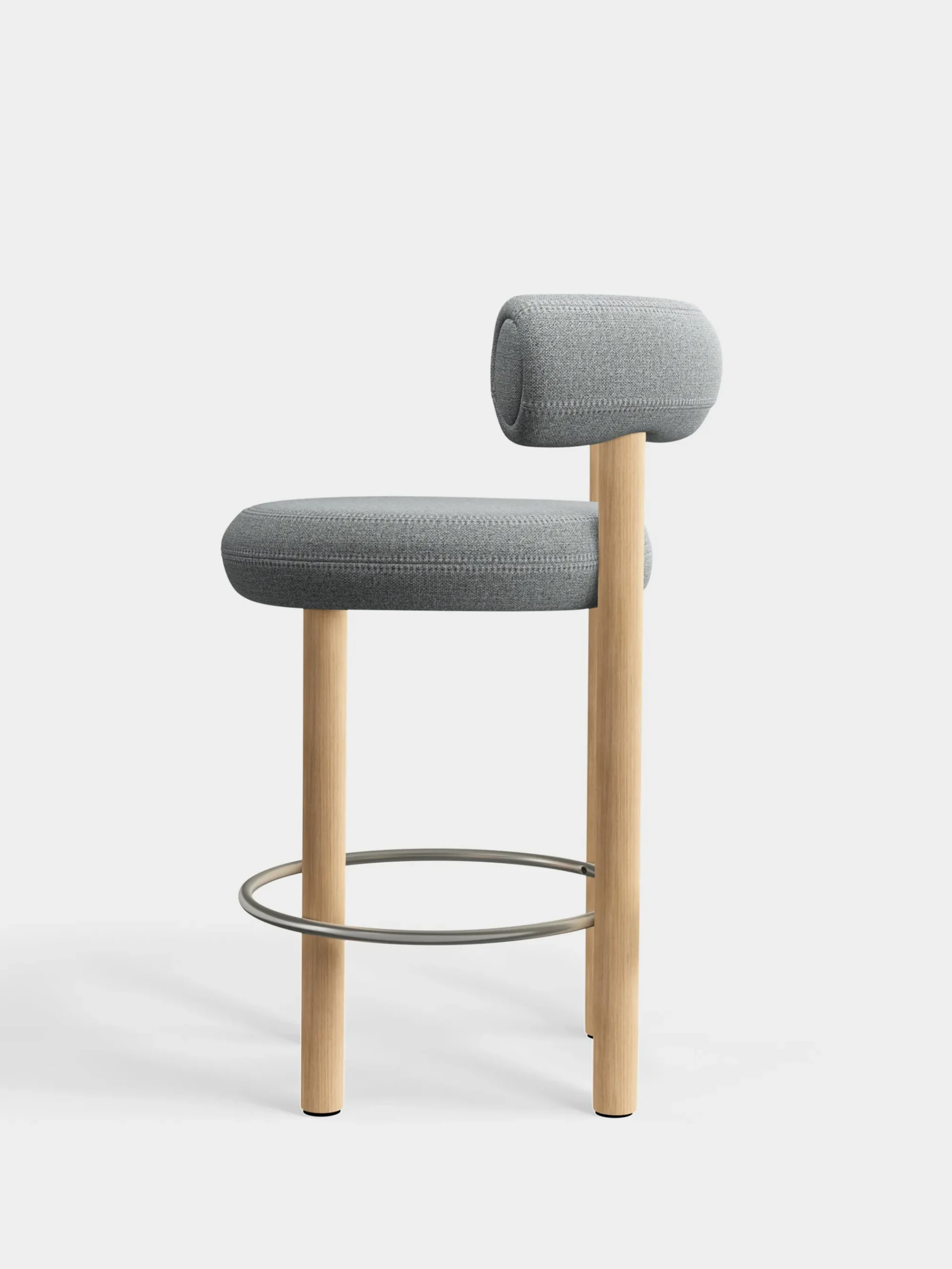 Tom Dixon Bar & Counter Stools*Fat Natural Wood 65cm Counter Stool