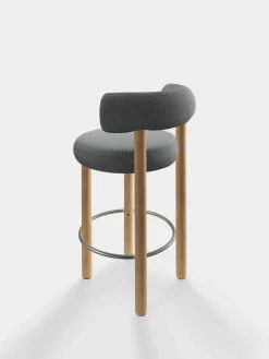 Tom Dixon Bar & Counter Stools*Fat Natural Wood 65cm Counter Stool