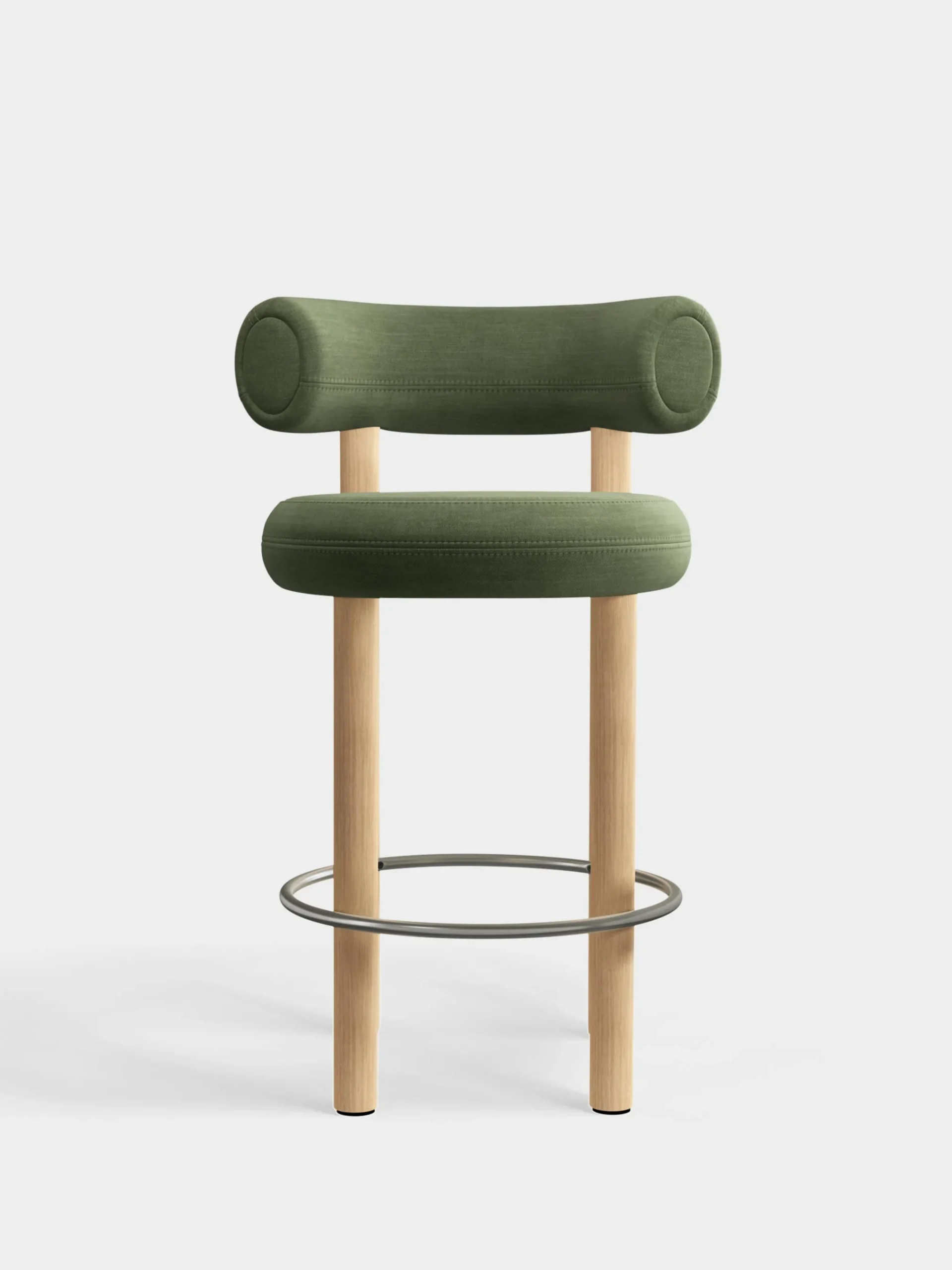 Tom Dixon Bar & Counter Stools*Fat Natural Wood 65cm Counter Stool