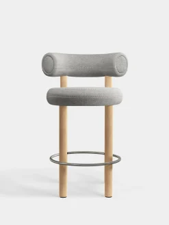 Tom Dixon Bar & Counter Stools*Fat Natural Wood 65cm Counter Stool
