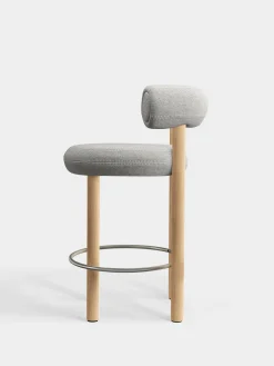 Tom Dixon Bar & Counter Stools*Fat Natural Wood 65cm Counter Stool