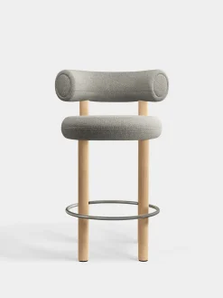 Tom Dixon Bar & Counter Stools*Fat Natural Wood 65cm Counter Stool
