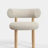 Tom Dixon Dining Chairs*Fat Natural Wood Dining Chair