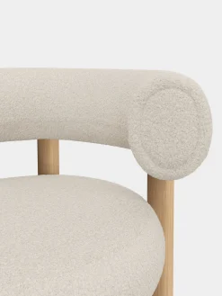 Tom Dixon Dining Chairs*Fat Natural Wood Dining Chair