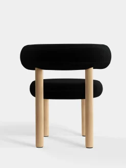 Tom Dixon Dining Chairs*Fat Natural Wood Dining Chair