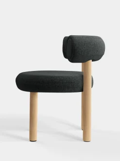 Tom Dixon Dining Chairs*Fat Natural Wood Dining Chair