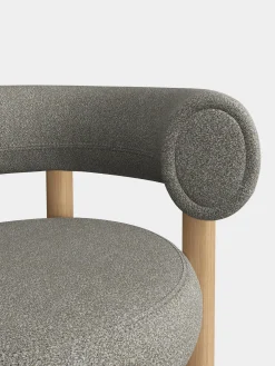 Tom Dixon Dining Chairs*Fat Natural Wood Dining Chair