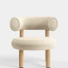 Tom Dixon Lounge Chairs*Fat Natural Wood Lounge Chair
