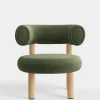 Tom Dixon Lounge Chairs*Fat Natural Wood Lounge Chair
