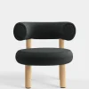 Tom Dixon Lounge Chairs*Fat Natural Wood Lounge Chair