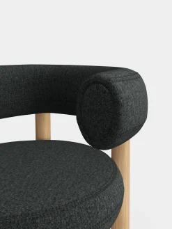 Tom Dixon Lounge Chairs*Fat Natural Wood Lounge Chair