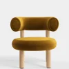 Tom Dixon Lounge Chairs*Fat Natural Wood Lounge Chair