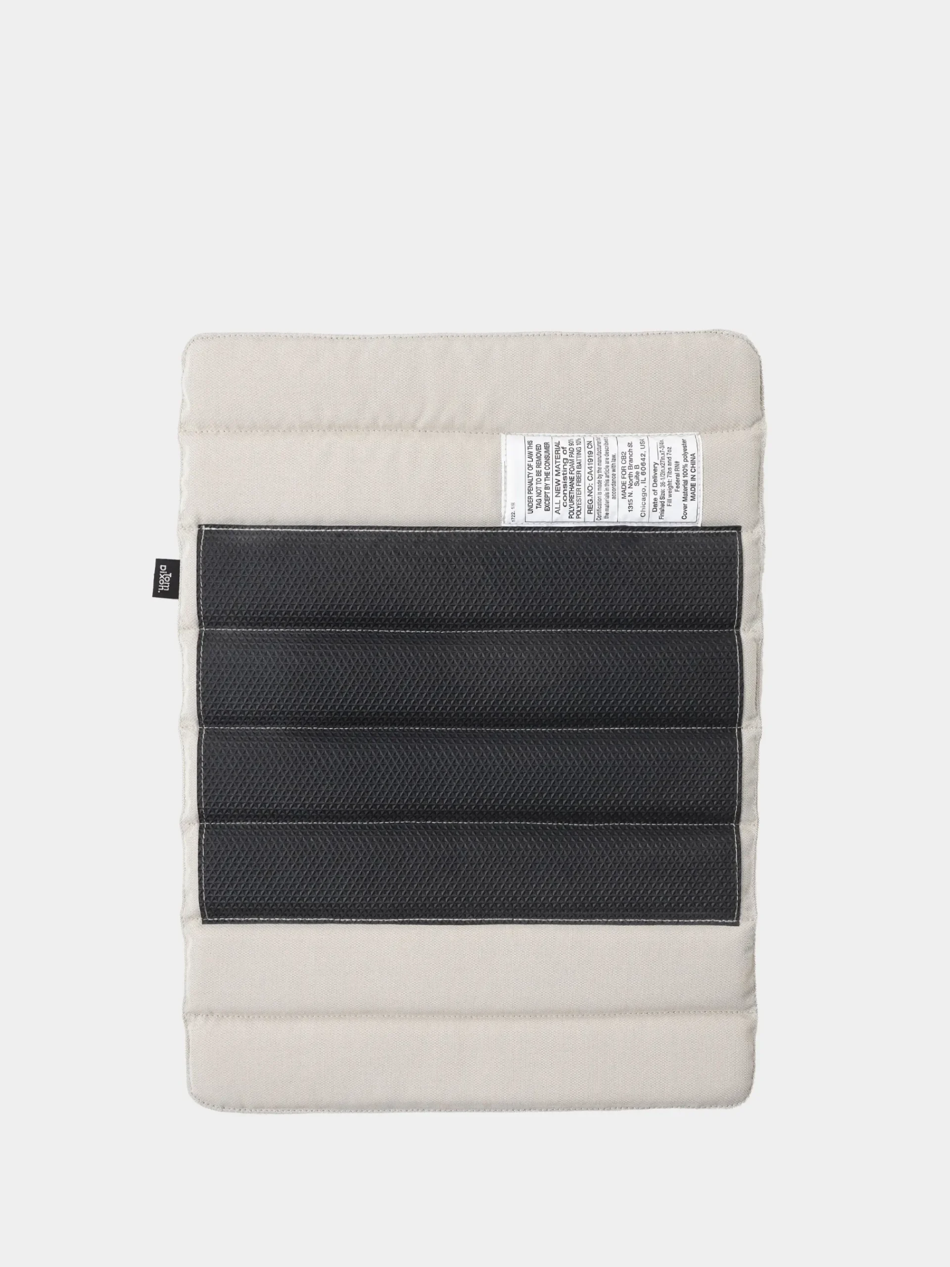 Tom Dixon Rugs, Cushions & Throws|Outdoors*Groove Seat Cushion