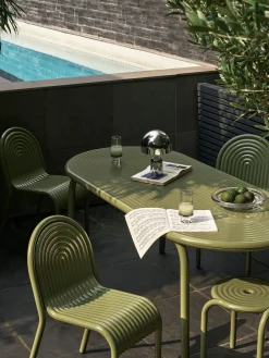 Tom Dixon Outdoors*Groove Side Chair