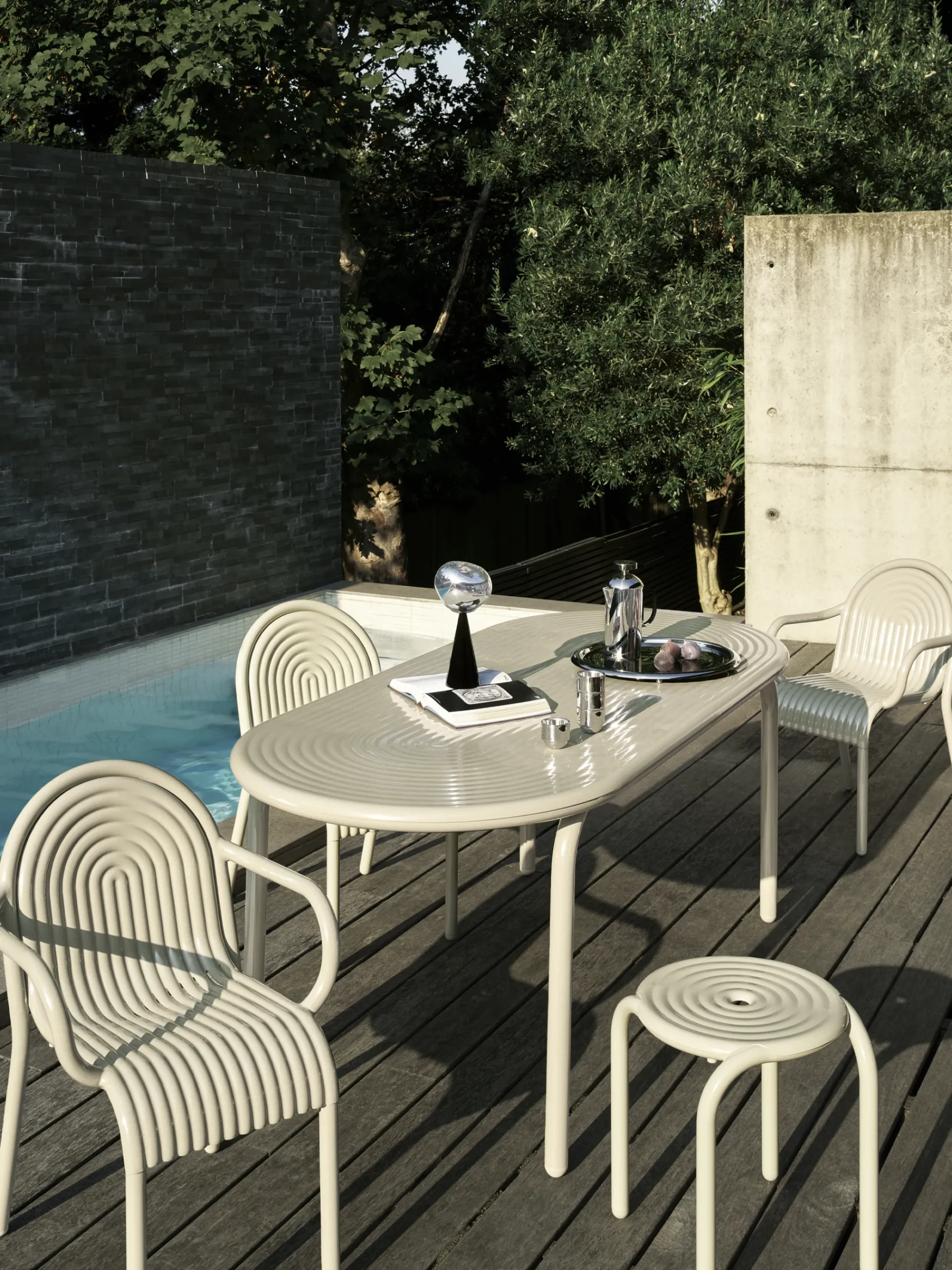 Tom Dixon Stools & Ottomans|Outdoors*Groove Stool