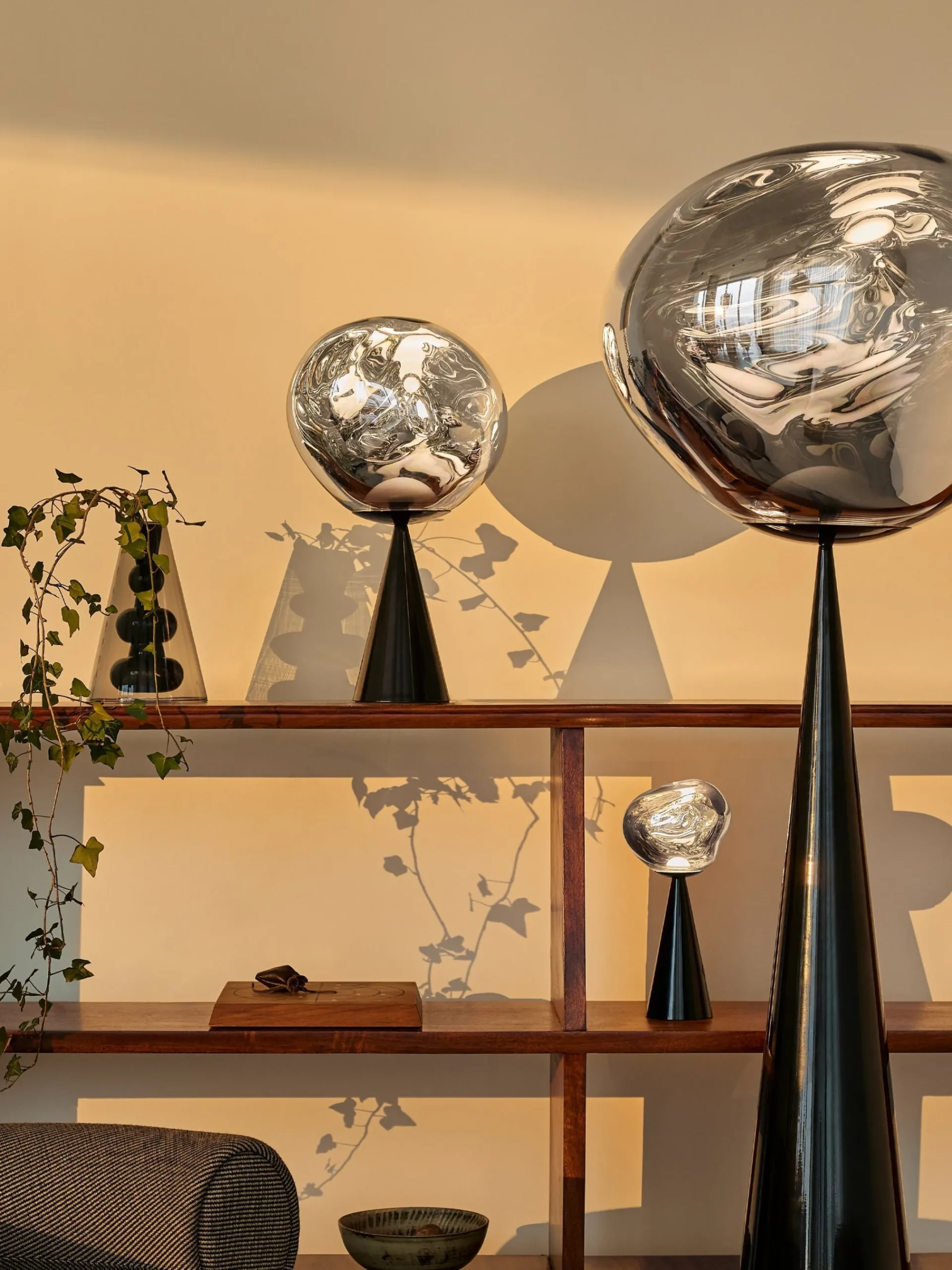 Tom Dixon Floor Lights*Melt Cone Fat Floor Light