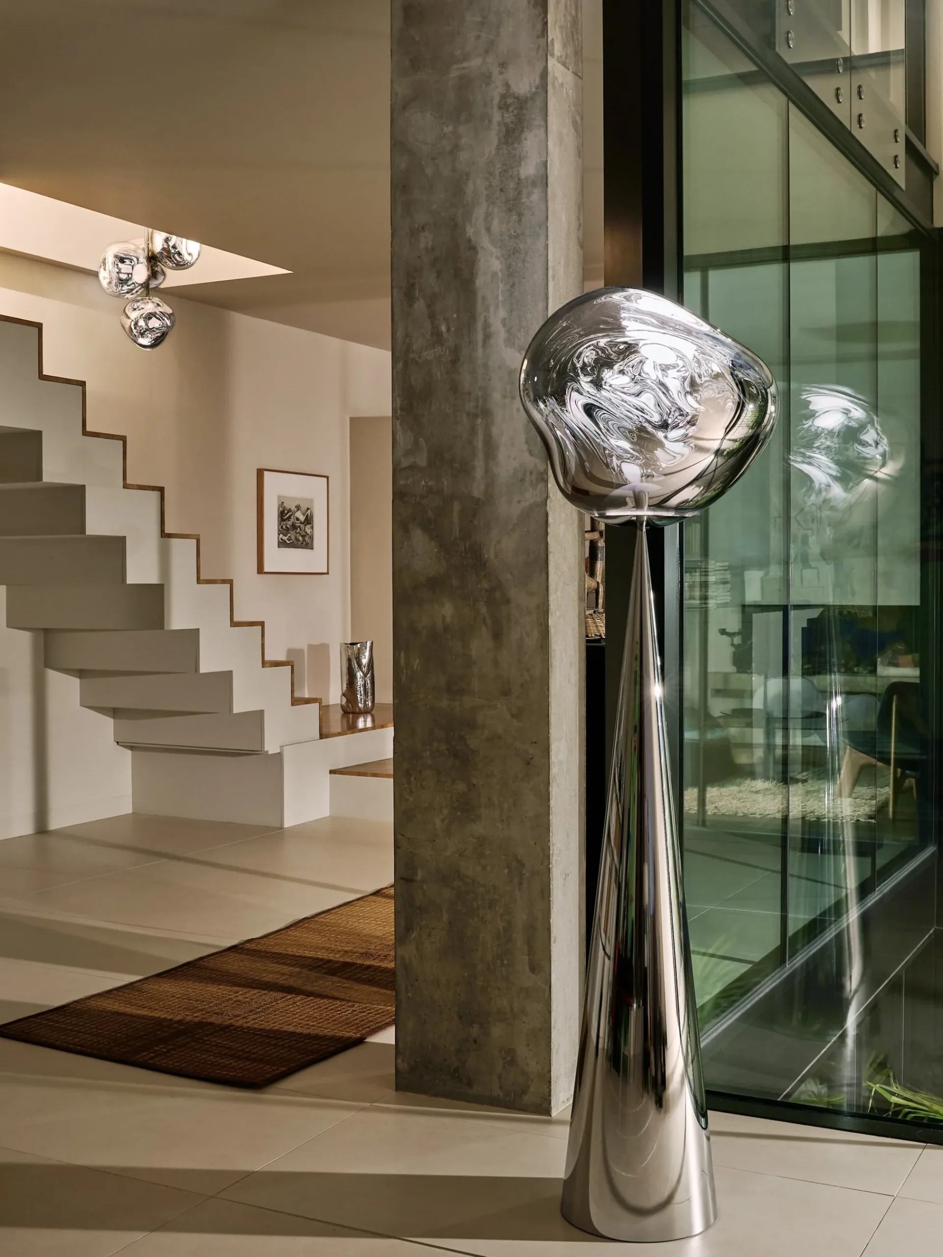 Tom Dixon Floor Lights*Melt Cone Fat Floor Light