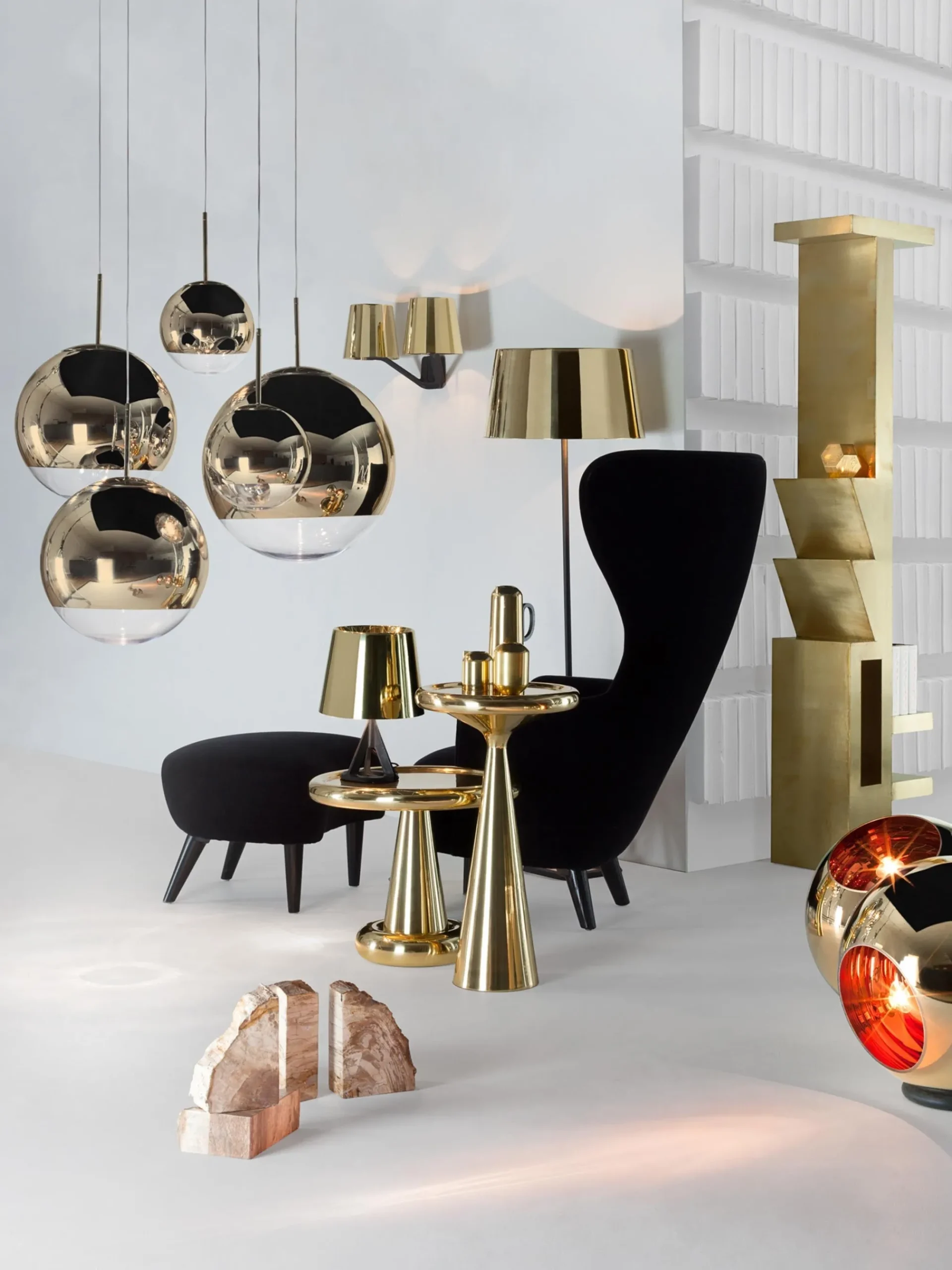 Tom Dixon Ceiling Lights|Pendant Lights*Mirror Ball 40cm Pendant